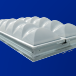 UL Listed Smoke Vent with Polycarbonate domes